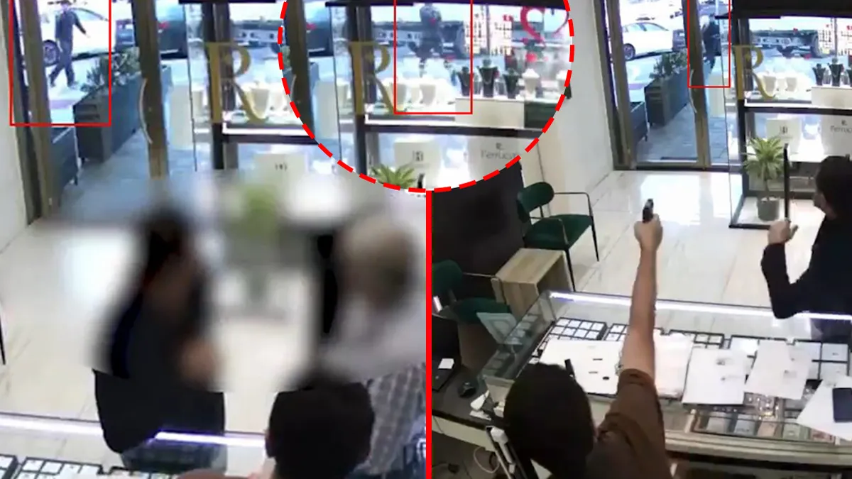 Esenyurt’taki kuyumcu saldırısında yeni görüntüler ortaya çıktı! Kolye almak için girip indirim istemiş: ‘Senin için adam vururum’