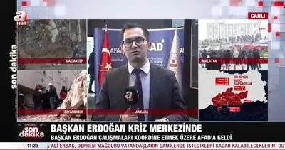 Son dakika deprem haberleri | Cumhurbaşkanı Erdoğan AFAD merkezinde