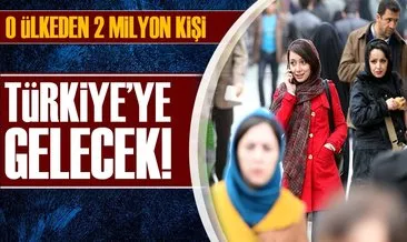 Türkiye’ye 2 milyon İranlı gelecek!