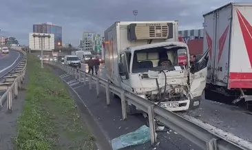 Bağcılar TEM Otoyolu’nda zincirleme trafik kazası! Bölgeye ekipler sevk edildi