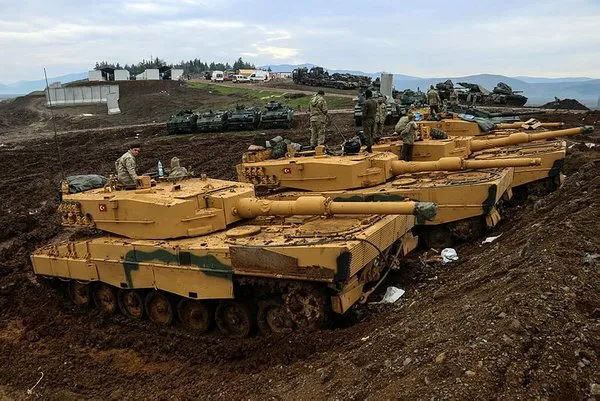 Fotoğraflarla Afrin'de gerçekleştirilen Zeytin Dalı Operasyonu