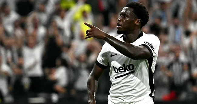 Beşiktaş’ta Ernest Poku ilk golünü attı