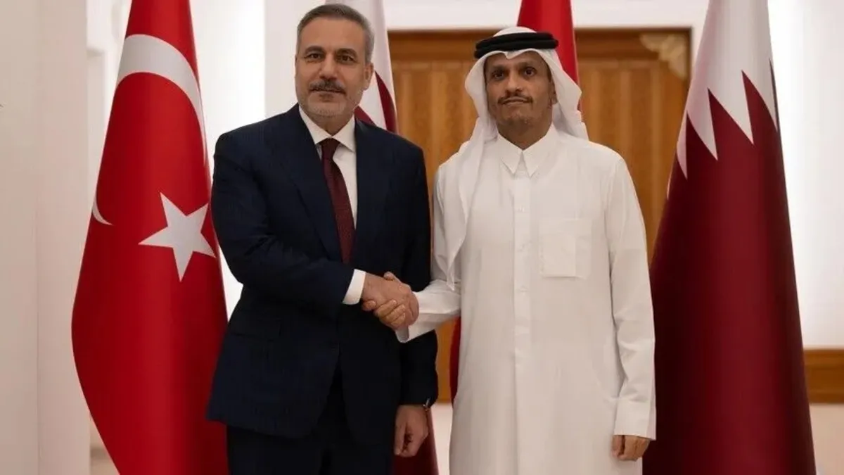 Bakan Fidan, Katar Başbakanı Al Sani ile görüştü Bakan Fidan, Katar Başbakanı Al Sani ile görüştü