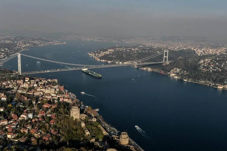 İstanbul’un havadan görüntüsü