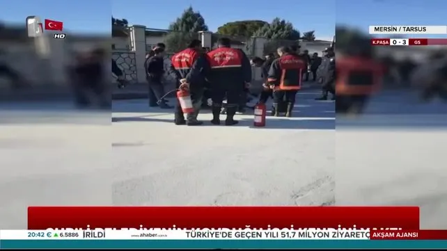 CHP'li belediyenin kovduğu işçi kendini yaktı | Video