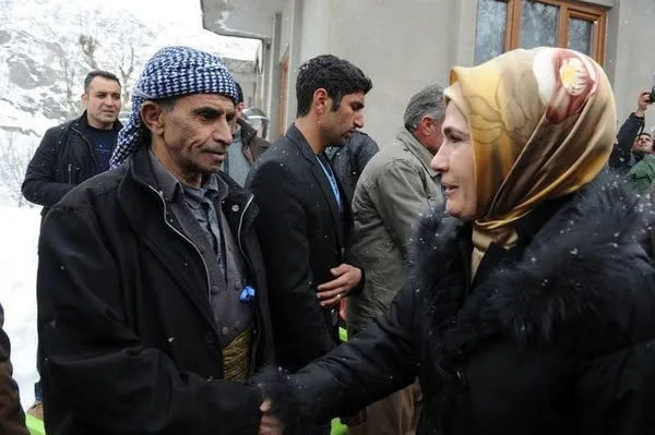 Emine Erdoğan Uludere'de