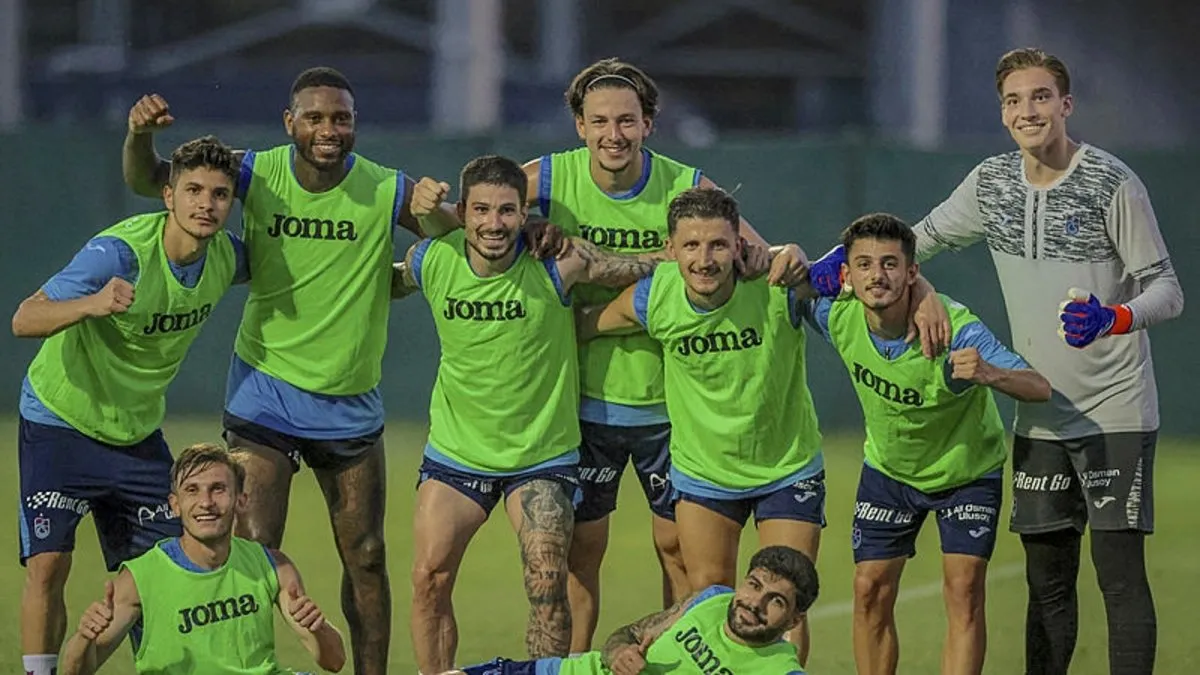 Trabzonspor, sezon hazırlıklarını Macaristan'da sürdürüyor