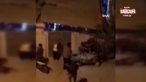 Mersin'de evin avlusunda yapılan düğüne polis baskını | Video
