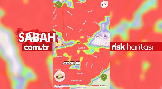 Son dakika haberler: İstanbul kıpkırmızı! İstanbul COVİD 19 haritasında dikkat çeken detay