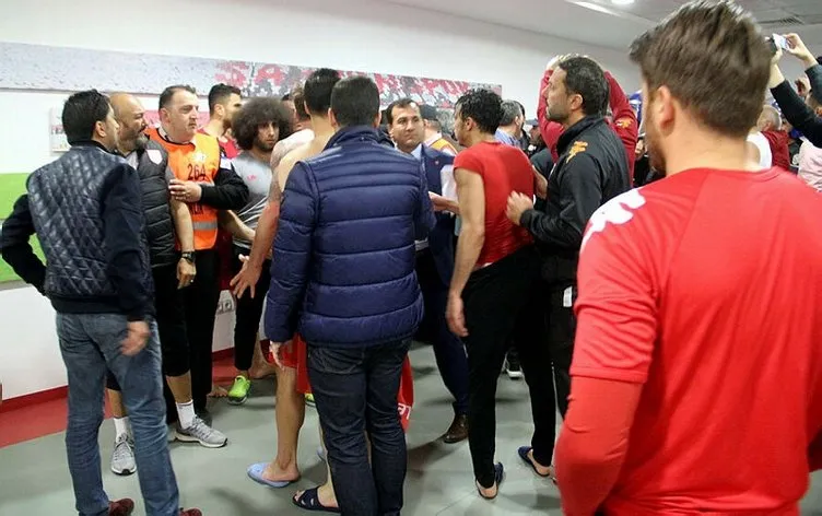 Samsunspor - Denizlispor maçından sonra olay çıktı!