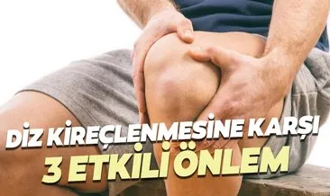 Diz kireçlenmesine karşı 3 etkili önlem