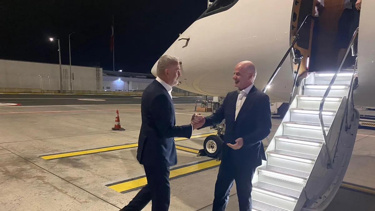 FIFA Başkanı Infantino, İstanbul'da!