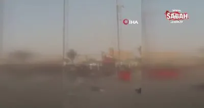 Bağdat’taki çatışmalarda Yeşil Bölgeye 4 adet Katyuşa roketi düştü | Video