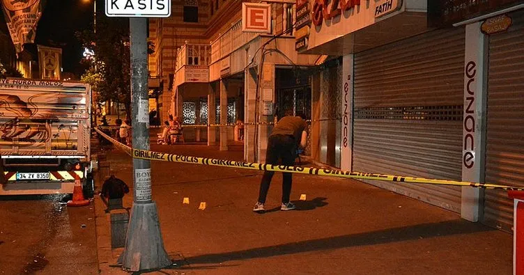 Beyoğlu’nda silahlı saldırı sonucu bir kadın yaralandı