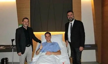 Beşiktaşlı futbolcu Amir Hadziahmetovic ameliyat edildi