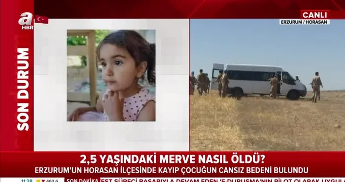 Son dakika haberi | Erzurum’da kayıp 2.5 yaşındaki minik Merve’den kahreden haber! Canlı yayın... | Video