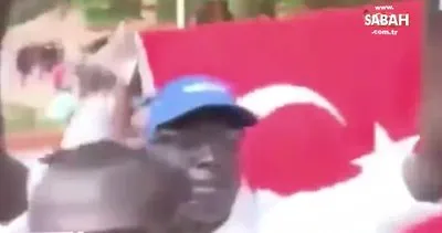 Nijer’de Fransa karşıtı göstericiler Türk bayrağı açtı | Video