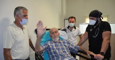 82 yaşında koronavirüsü yendi #antalya