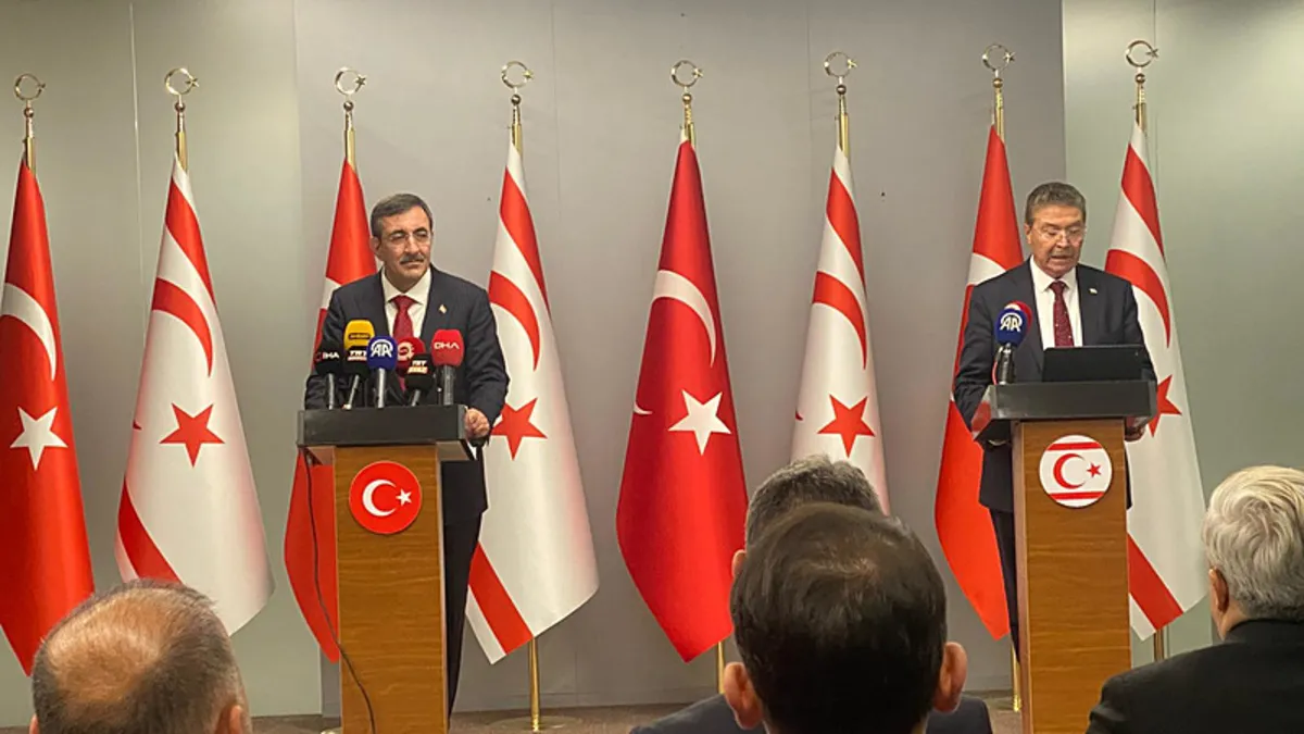 Cevdet Yılmaz: “GKRY’nin tanımlamalarını yok hükmünde görüyoruz” Cevdet Yılmaz: “GKRY’nin tanımlamalarını yok hükmünde görüyoruz”