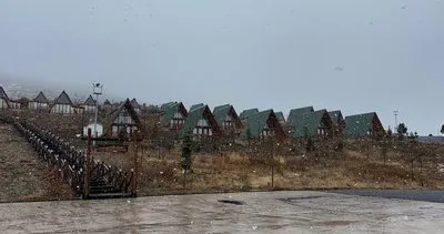 Sivas’ta havalar soğudu kar başladı #sivas
