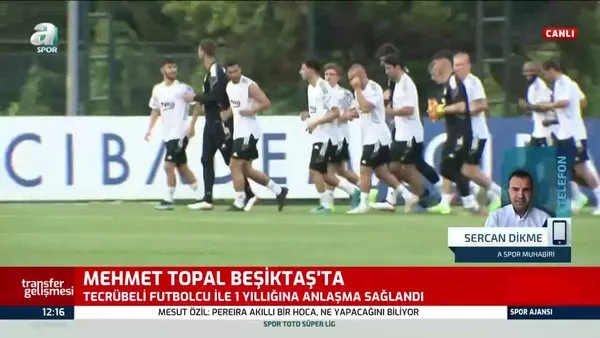 SON DAKİKA: Mehmet Topal Beşiktaş'ta! Beşiktaş'ın yeni transferinin detayları... CANLI YAYIN