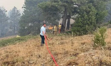 Doğanhisar’daki orman yangını 3’üncü günde kontrol altına alındı #konya