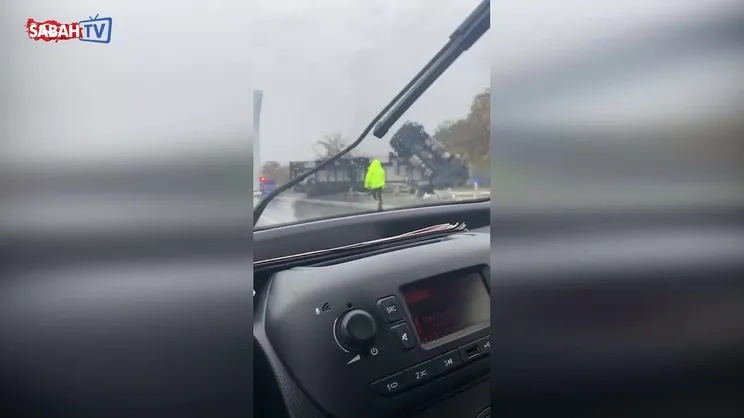 Amasya’da facia ucuz atlatıldı