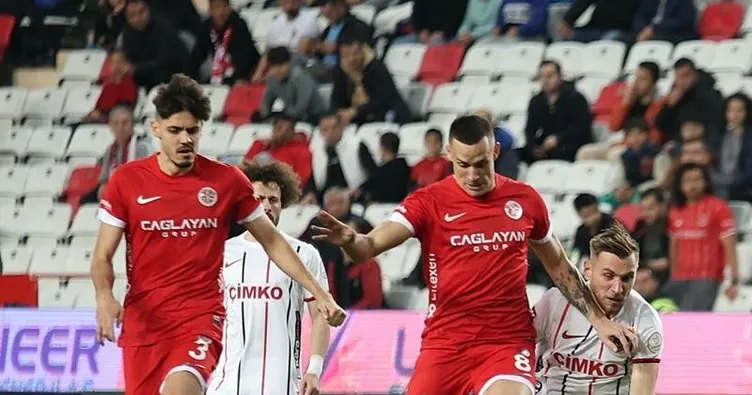 Antalyaspor, Gaziantep FK’yı 1-0 mağlup etti