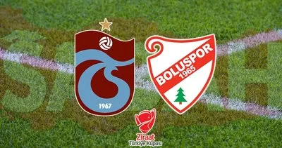 Trabzonspor Boluspor maçı canlı izle! Ziraat Türkiye Kupası ZTK Trabzonspor Boluspor maçı canlı yayın kanalı izle! A SPOR CANLI YAYIN