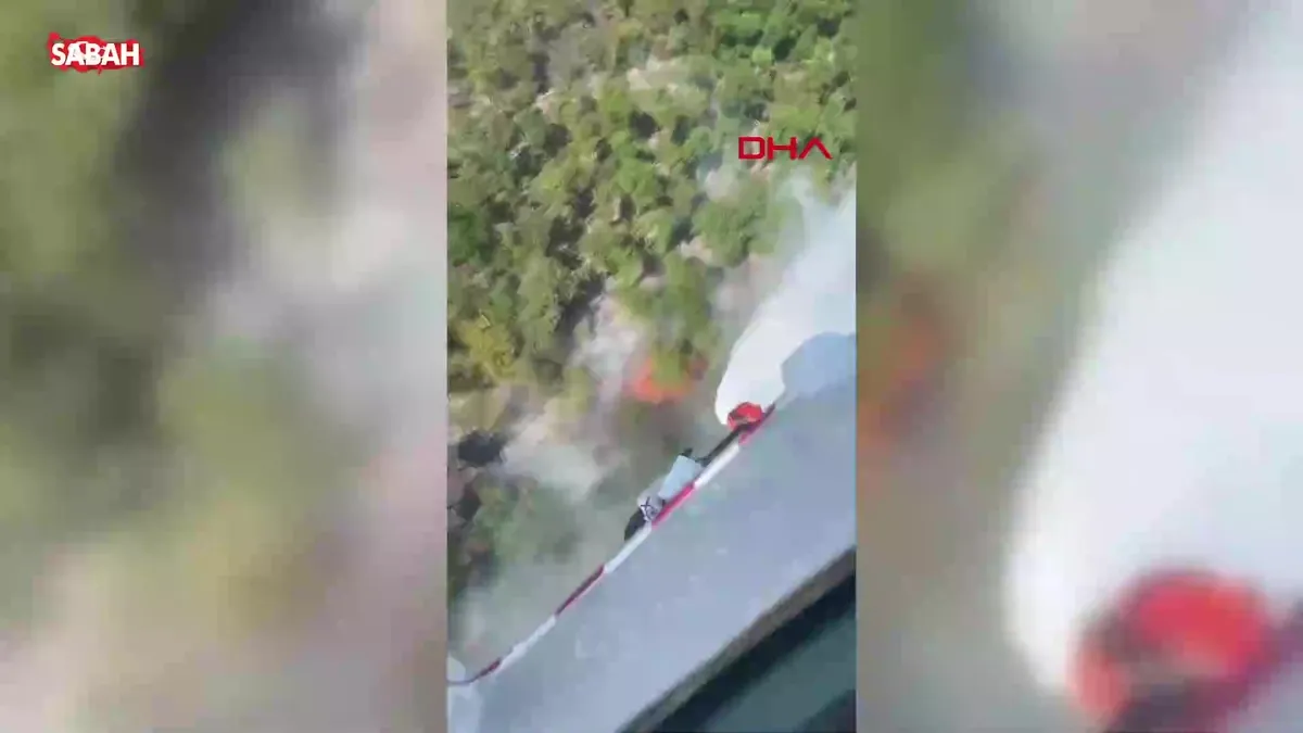 Çatalca’da orman yangını: Havadan ve karadan müdahale ediliyor! | Video videosunu izle Çatalca’da orman yangını: Havadan ve karadan müdahale ediliyor! | Video videosunu izle