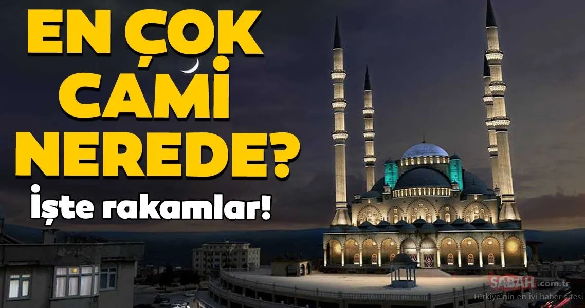 turkiye de il il cami sayilari en cok cami hangi ilde en az camiye hangi ilimiz sahip galeri yasam