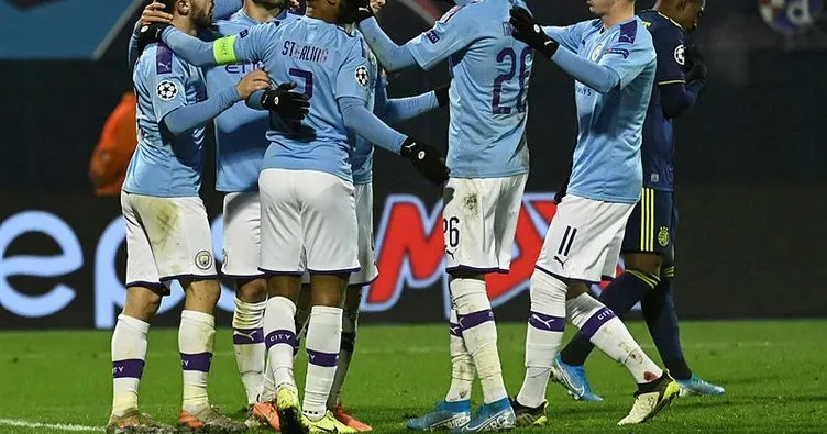 Manchester City 4 - 1 Dinamo Zagreb maçı golleri MAÇ SONUCU