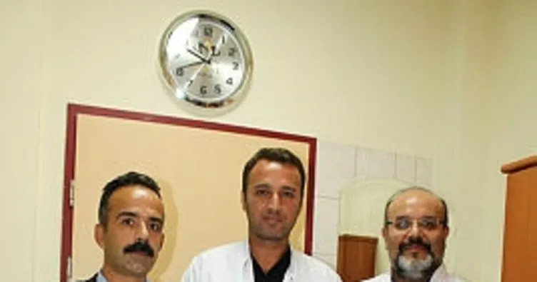 Gaziantep’te inme ile hastaneye giden şahıs, 20 dakikada tedavi edildi.