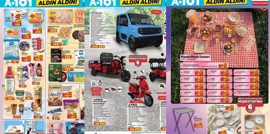 A101 AKTÜEL YENİ HAFTA İNDİRİMLERİ! A101 aktüel 16 Temmuz fırsatları: piknik sepeti, buzluk termos, çadır