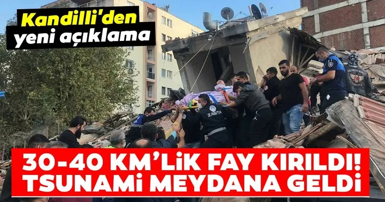 Son dakika haberi: Kandilli Rasathanesi’nden İzmir Seferihisar depremiyle ilgili açıklama: 30-40 Km’lik fay kırıldı