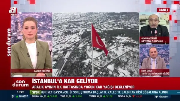 SON DAKİKA: İstanbul’a kar geliyor! Peki kar ne zaman yağacak? İşte ayrıntılar… | Video
