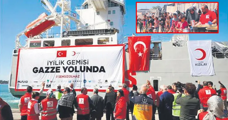 Gazzeliler için insanlığın eli de sesi de Türkiye! Bölge yardımlar hiçbir koşulda kesilmedi