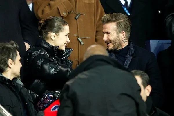 PSG-Real Madrid maçında Bella Hadid rüzgarı