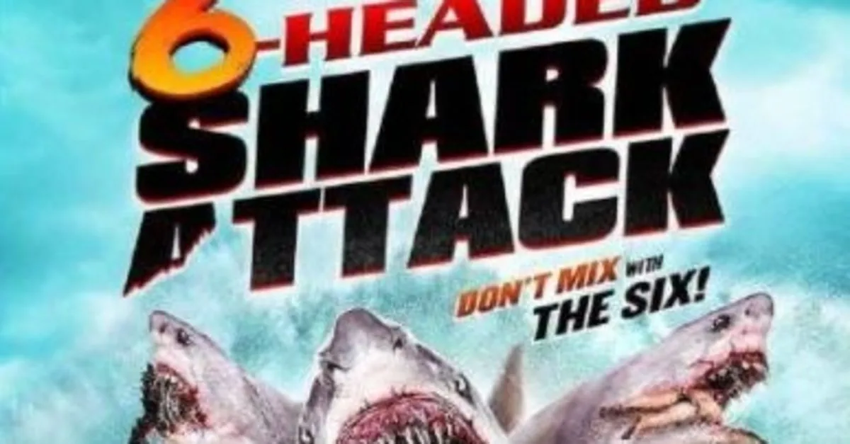 Нападение пятиглавой. Атака шестиглавой акулы. Нападение пятиголовой акулы.