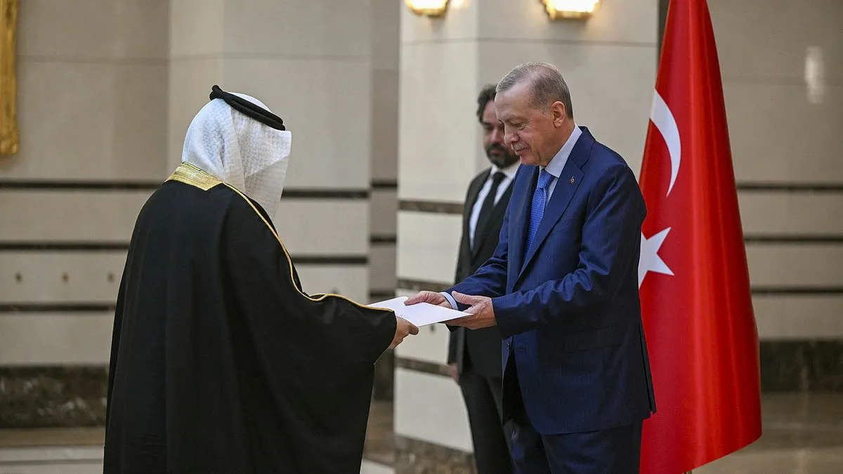 4 ülkenin büyükelçisi Başkan Erdoğan'a güven mektubu sundu
