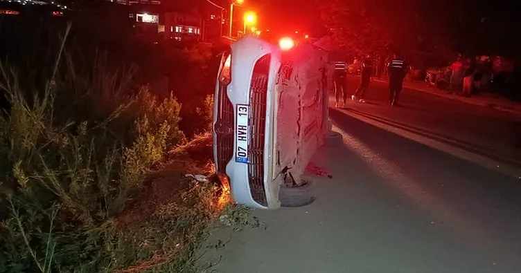 Alanya’da feci kaza: 1 ölü, 2 yaralı minibüs sürücüsü kaçtı!