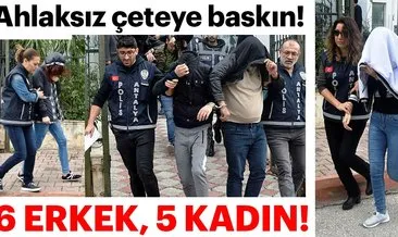 Son dakika haber: Antalya’da eş değiştirme partisini polis bastı! 6 erkek, 5 kadın...