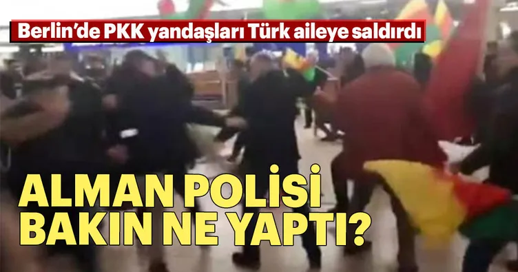 Almanya’da PKK’lılar Türklere saldırdı