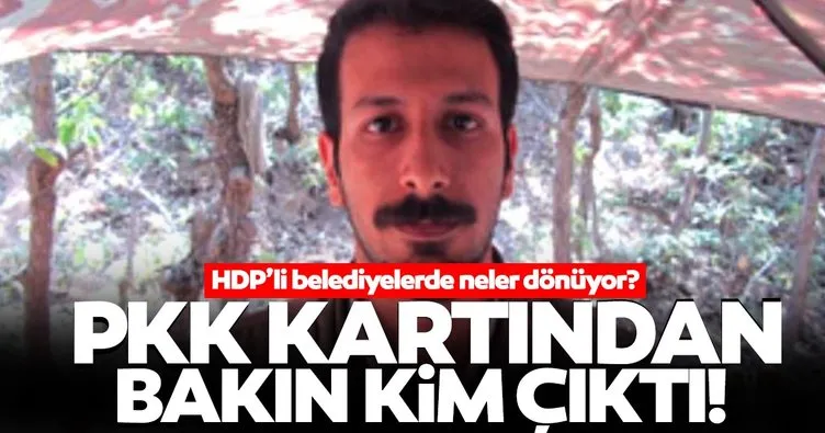 PKK’nın hafıza kartından HDP’li Belediyenin İmar Müdürü çıktı