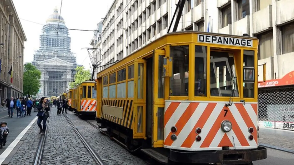 Belçika’da tramvay kazası: 9 kişi yaralandı Belçika’da tramvay kazası: 9 kişi yaralandı