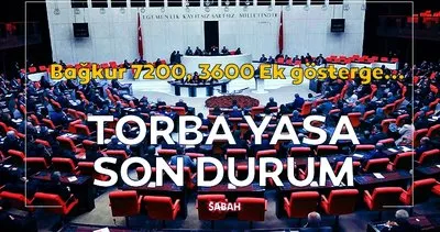 MECLİSE SUNULAN TORBA YASA’DA NELER VAR? Bağ-Kur 7200 günde emeklilik, 3600 ek gösterge...