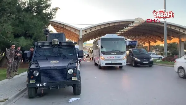 İstanbul'da Sabiha Gökçen Havalimanı'nda hareketli anlar