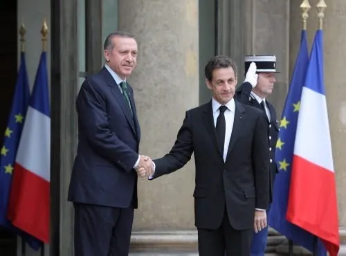 Erdoğan-Sarkozy buluşması
