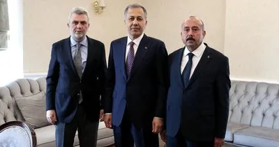 Başkan Görgel, Bakan Yerlikaya ile bir araya geldi #kahramanmaras
