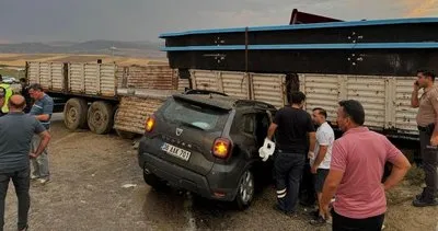 Karakeçili kavşağı'nda TIR otomobili altına aldı: 6 yaralı #kirikkale
